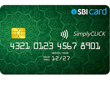 SBI SimplyClick Credit Card 